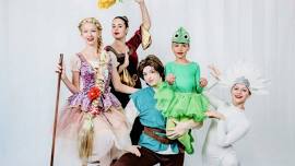 The cast of “Tangled.” (Courtesy OBX Dance)