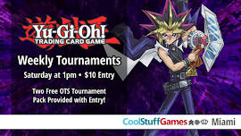 Yu-Gi-Oh! – Saturday Advanced Format at Cool Stuff Games – Miami