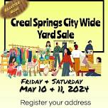 Creal Springs City Wide Yard Sale