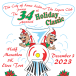 35th Annual Lopers Club Holiday Classic Half Marathon and 5K