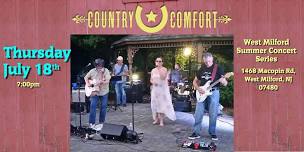 Country Comfort at the West Milford Summer Concert Series