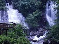 Anna Ruby Falls at Dusk