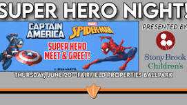 SUPER HERO NIGHT! Meet Spider-Man & Captain America