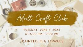 Adult Craft Club