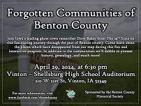 Forgotten Communities of Benton County