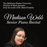 Madison Webb Senior Recital