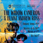 Backstage Music: The Widow Cameron + Blaine Andrew Ross