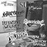 Sully | Against Everyone | Sacricide | Defensive Wounds | Ametropia | Skid Row Garage