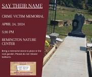 Crime Victim Memorial Ceremony