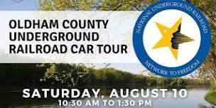 Oldham County Underground Railroad Car Tour