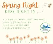 Spring: Kids Night In: Must Pre-Register