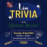 Quiz Quiz Bang Bang Live Trivia @ The Almont