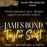 James Bond/Taylor Swift glitz and glam disco