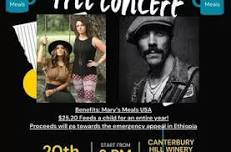 6th Annual Free Concert to Benefit Mary's Meals USA