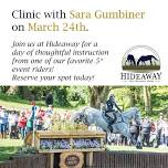 Clinic: Sara Gumbiner