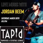 Jordan Beem live at Tap’d!