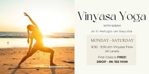 Vinyasa Yoga in Sayulita - FREE Class for New Students