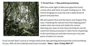 Painting Workshop – Forest Flow