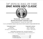 2024 Dave Nixon Golf Tournament Sign Up