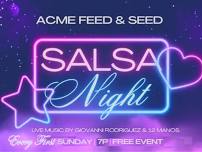 Free Salsa Social @ Acme!  Live Latin Music w. Giovanni!