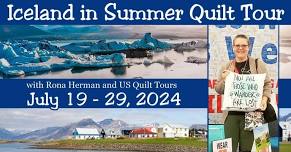 Summer in Iceland Quilt Tour