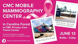 Get Your Mammogram in Carolina Forest!