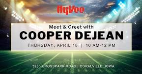 Meet & Greet with Cooper DeJean