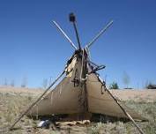 Historical Mountain Man Encampment