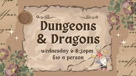 D&D Wednesday 6pm at Gnome Games Green Bay East – $10