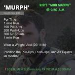 Murph WOD at CrossFit Corsicana