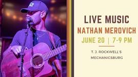 Live Music with Nathan Merovich - Mechanicsburg