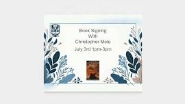 Book Signing with Christopher Mele