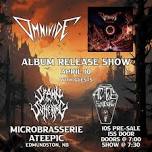 Omnivide Album Release Show w/ At The Funeral & Spawn Ov Suffering - Metal show @ Microbrasserie Ateepic