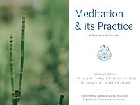 Meditation and Its Practice