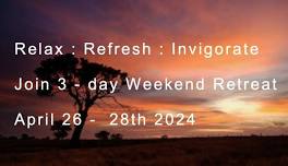 3  - Day Weekend Yoga Retreat