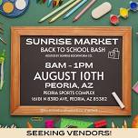 Sunrise Market Back to School Bash