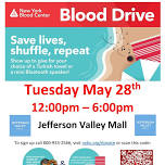 Jefferson Valley Mall Community Blood Drive - Mini Bluetooth Speaker or Turkish Towel for donors!