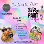 Highland Cow Paint Party 