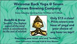 “Buddhi and Brew” Yoga Class!