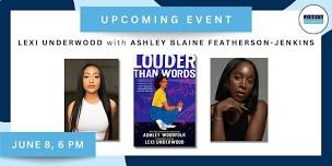 Author event! Lexi Underwood with Ashley Blaine Featherson