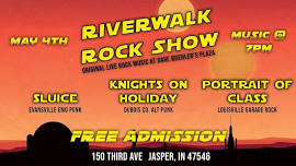 Riverwalk Rock Show - May 4th!