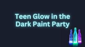 Teen Glow in the Dark Paint Party