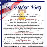 LET FREEDOM RING, 3rd Annual Real Deals & Veterans & Patriots Association®️, Chapter 43-1 Fundraiser