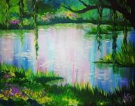 Paint Nite: Impressionist Spring Lake