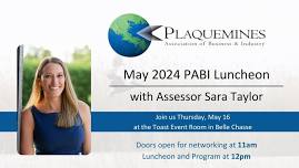 May PABI Luncheon with Assessor Sara Taylor