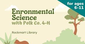 Environmental Science with Polk Co. 4-H