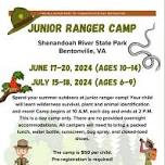 Junior Ranger Camp at Shenandoah River State Park