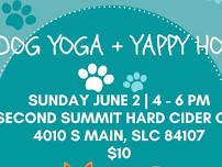 Dog Yoga and Yappy Hour!