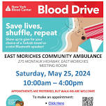 East Moriches Community Blood Drive - Box of Girl Scout Cookies for donors!