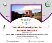 Short Course on "Introduction to Python for Business Research"